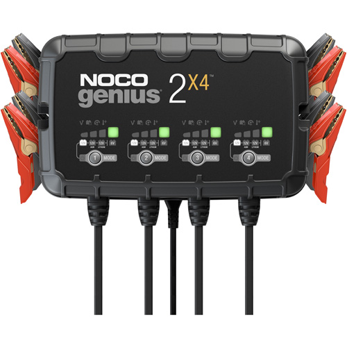 Chargeur de batterie 4 sorties de 8 A Genius 2X4 Planification Entrepots Molloy