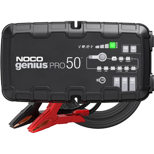 Genius&reg; Pro50 50-Amp Battery Charger Planification Entrepots Molloy