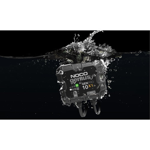 Chargeur de batterie embarqu&eacute; &agrave; 1 sortie de 10 amp&egrave;res GenPro10X1 Genius Planification Entrepots Molloy