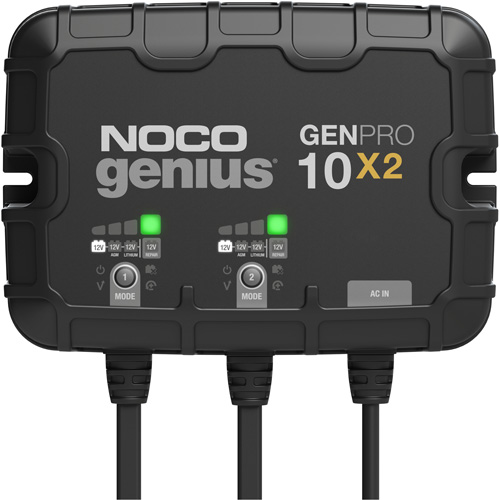 Genius&reg; GenPro10X2 2-Bank, 20-Amp On-Board Battery Charger Planification Entrepots Molloy