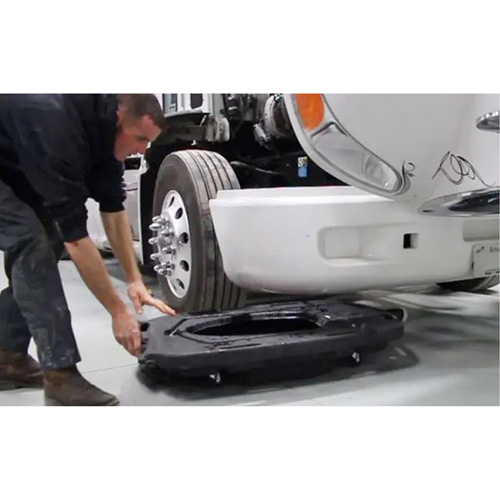 Low Profile Truck Oil Drain with Lid Planification Entrepots Molloy