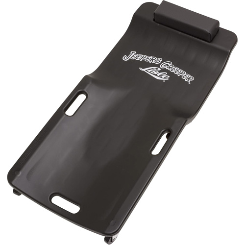 Sommier noir &agrave; profil bas, en plastique robuste Planification Entrepots Molloy