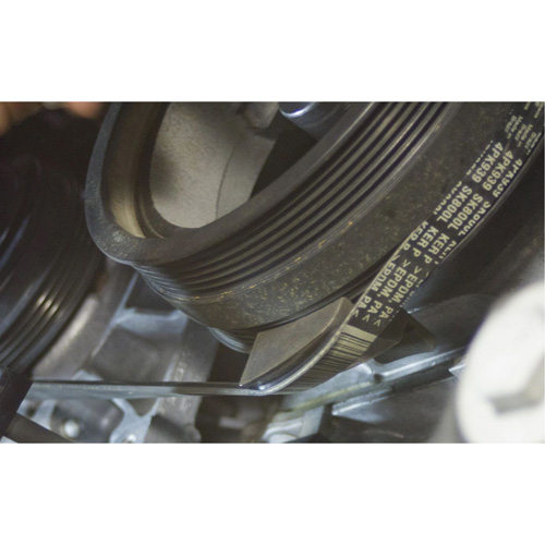 Outil pour retirer/installer une courroie &eacute;lastique Planification Entrepots Molloy