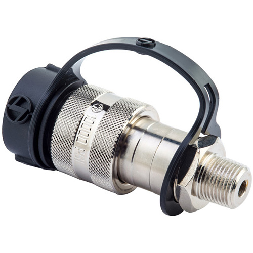 Coupler High Flow Female Side, Steel, 3/8", Female NPTF, 10000 PSI Planification Entrepots Molloy