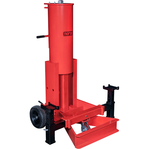 Cric de levage &agrave; air, Capacit&eacute; de 10 tonne(s), 12-1/4" - 49-1/2" h Planification Entrepots Molloy