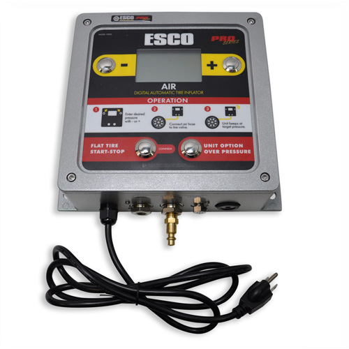 Digital Wall-Mounted Aluminum Tire Inflator Planification Entrepots Molloy