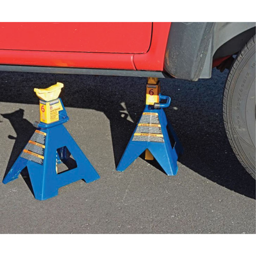 Chandelles, Poign&eacute;e/rochet verrouillable, Capacit&eacute; de 6 tonnes, 25-1/4" h Planification Entrepots Molloy