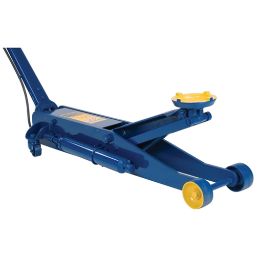 Long Chassis Service Jack, 4 Ton(s) Capacity, 5" Lowered, 25-3/4" Raised, Air Hydraulic Planification Entrepots Molloy