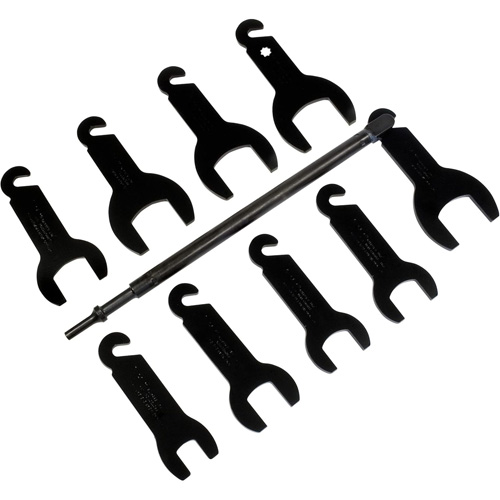 10-Piece Pneumatic Fan Clutch Wrench Set Planification Entrepots Molloy