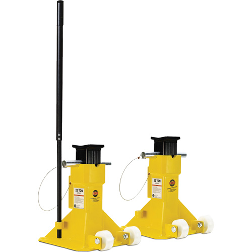 Cric EZ-Wheel, Tige verrouillable, Capacit&eacute; de 22 tonnes, 13-1/2" - 20" h Planification Entrepots Molloy