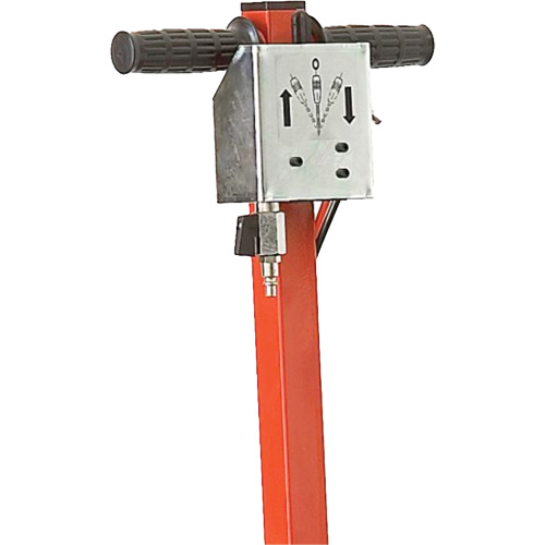 2-Stage Jack, 33 Ton(s)/66 Ton(s), Air Hydraulic Planification Entrepots Molloy