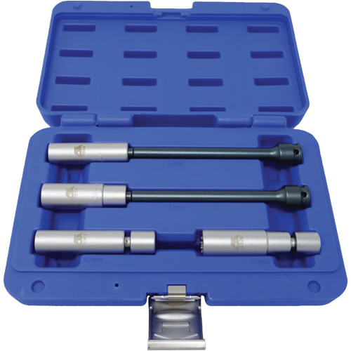 Jeu de douilles pivotantes pour bougie d'allumage Euro 4 mcx, Prise 3/8" Planification Entrepots Molloy