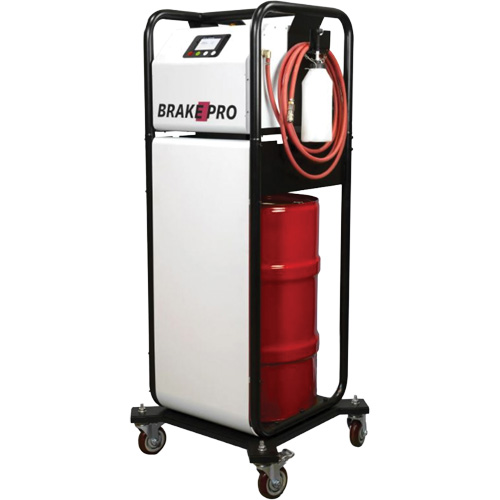 Tall Frame Brake-Pro Electric Pressure Brake Bleeder with Trolley Planification Entrepots Molloy
