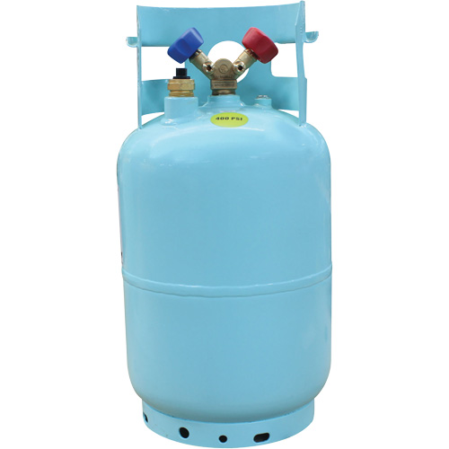 30 Lbs DOT-Approved Recovery Cylinder with Float Switch Planification Entrepots Molloy
