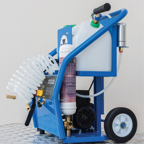 “MASTERCLEANSE” Large Volume Flush Machine Planification Entrepots Molloy