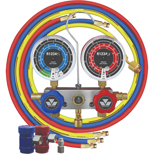 Ensemble de manom&egrave;tres &agrave; piston &agrave; 2 voies R1234Yf Planification Entrepots Molloy