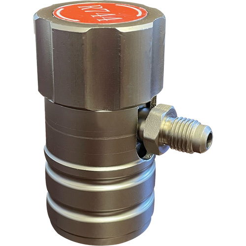 High Side CO2 Manual R744 Coupler Planification Entrepots Molloy