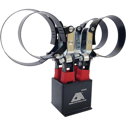 4 Pc. Oil Filter Wrench with Stand Planification Entrepots Molloy
