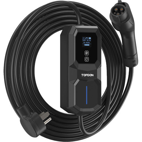 PulseQ AC Portable NEMA 6-50 Plug, 32 A, Level 2 AC, Type 1 (SAE J1772) Connector Planification Entrepots Molloy