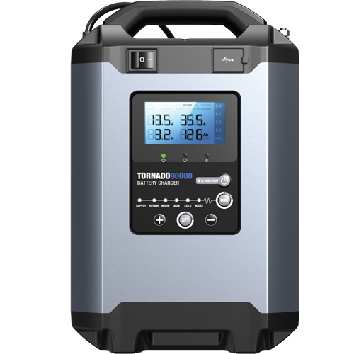 Tornado90000 90A Stable Power Supply & Smart Charger 12V/24V Planification Entrepots Molloy