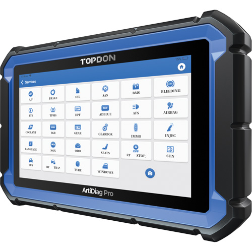 Outil de diagnostic ArtiDiag Pro 7" avec fonctions de service et commandes bidirectionnelles Planification Entrepots Molloy