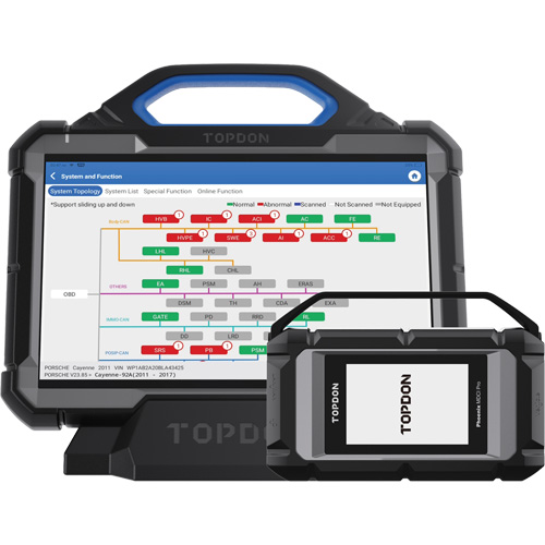 Outil de diagnostic de niveau OE Phoenix Max Basic de 13,3", station daccueil et programmation infonuagique Planification Entrepots Molloy