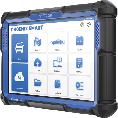 Phoenix Smart – Outil de diagnostic de niveau constructeur avec &eacute;cran 10,1", programmation bas&eacute;e sur l'infonuage et protocoles avanc&eacute;s Planification Entrepots Molloy