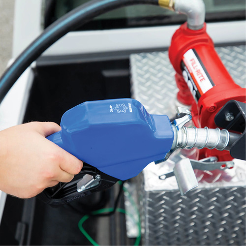 Pistolet automatique temps froid bleu pour diesel Planification Entrepots Molloy