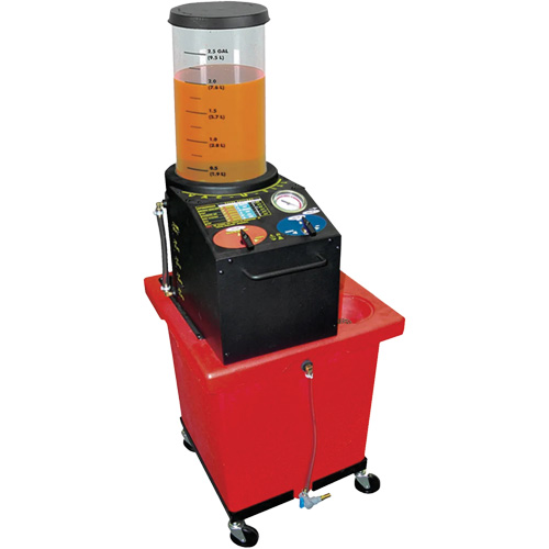 Machine pour &eacute;change de produit refroidissant Vacufill Planification Entrepots Molloy