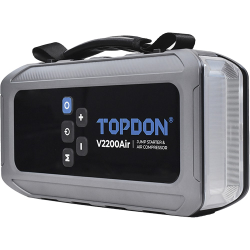 V2200Air 2-en-1: d&eacute;marreur de secours de 1200 A de pointe et gonfleur de pneus Planification Entrepots Molloy