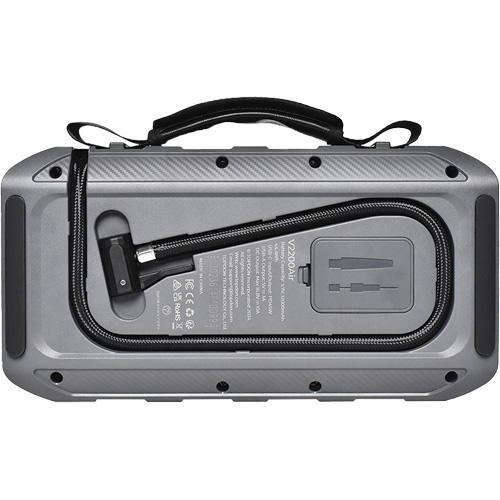 V2200Air 2-en-1: d&eacute;marreur de secours de 1200 A de pointe et gonfleur de pneus Planification Entrepots Molloy