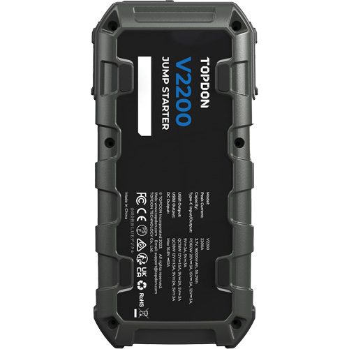 Survolteur, banque d'alimentation et lampe de poche V2200 Planification Entrepots Molloy