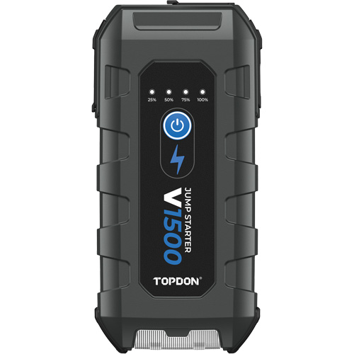 V1500 Jump Starter, Booster, Power Bank & Flashlight Planification Entrepots Molloy