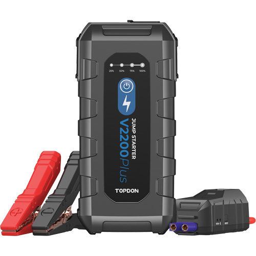 V2200Plus 2-in-1 2200 Peak Amp Jump Starter, Battery & System Tester Planification Entrepots Molloy