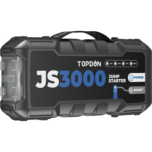 JumpSurge3000 Battery Jump Starter, Power Bank & Flashlight Planification Entrepots Molloy