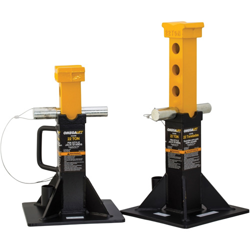 Chandelle robuste, Tige verrouillable, Capacit&eacute; de 22 tonnes, 12-1/4" - 19-7/8" h Planification Entrepots Molloy