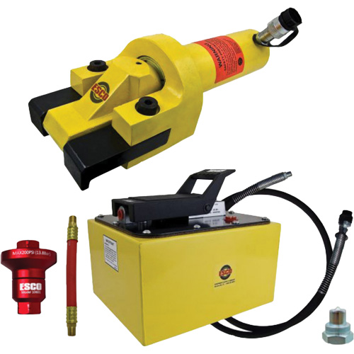 Giant Tire Bead Breaker Kit with 2 Gallon Hydraulic Pump Planification Entrepots Molloy