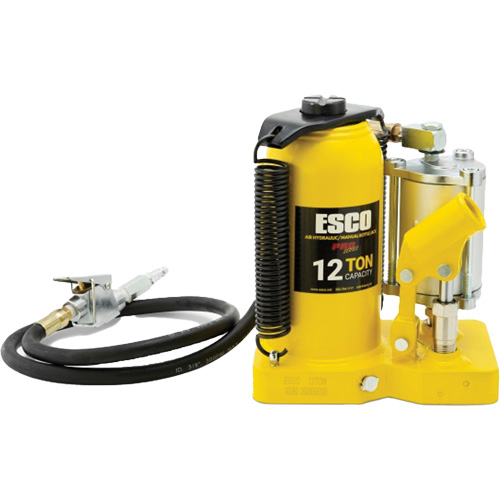 Pro Series Bottle Jack, 12 Ton(s), Air Hydraulic, 18-1/2" Raised Height Planification Entrepots Molloy