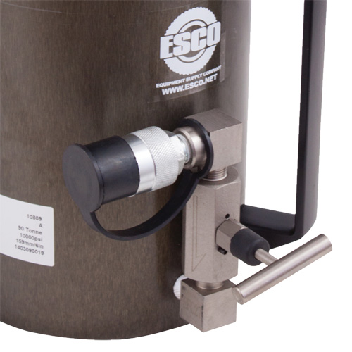Cric de s&eacute;curit&eacute;, Col verrouillable, Capacit&eacute; de 100 tonnes, 13-37/100" - 19-3/5" h Planification Entrepots Molloy