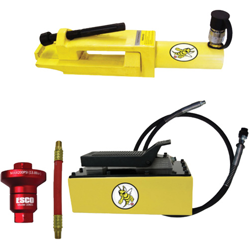 Yellow Jackit Giant Tire/Earthmover Bead Breaker Kit Planification Entrepots Molloy