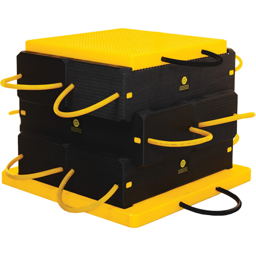 Ensemble de syst&egrave;me de sout&egrave;nement en composite CribLok 8 mcx Planification Entrepots Molloy