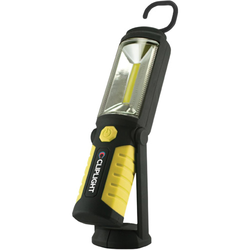 Lampe de travail super lumineuse PIVOT, Crochet/Magn&eacute;tique, Non rechargeable Planification Entrepots Molloy