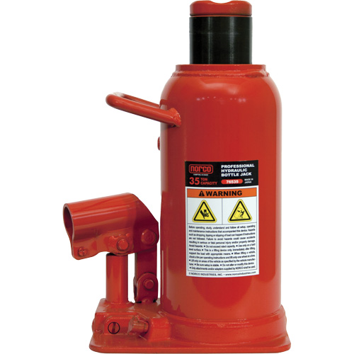 Cric-bouteille professionnel, 35 tonnes, 17-39/125" Hauteur &eacute;lev&eacute;e Planification Entrepots Molloy