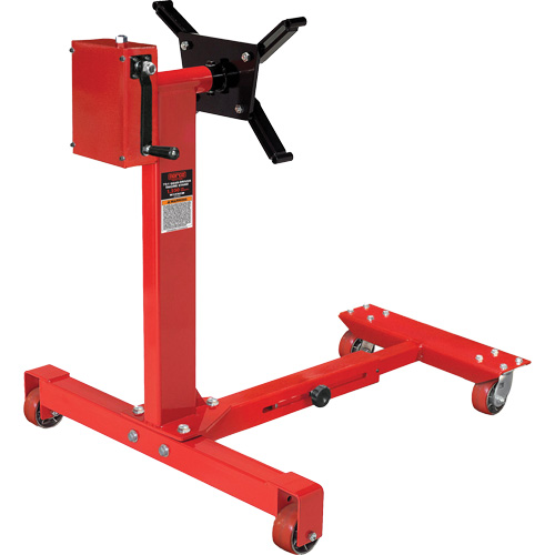 75:1 Gear-Driven Engine Stand, 5/8 tons Capacity, 42" H Planification Entrepots Molloy