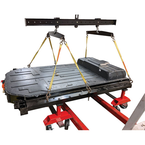 Ford EV Battery Dolly with 3600 lbs. Capacity Planification Entrepots Molloy