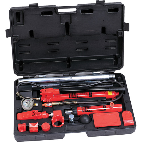 Trousse de r&eacute;paration pour collision et entretien, capacit&eacute; 10 tonnes, avec adaptateurs forg&eacute;s Planification Entrepots Molloy