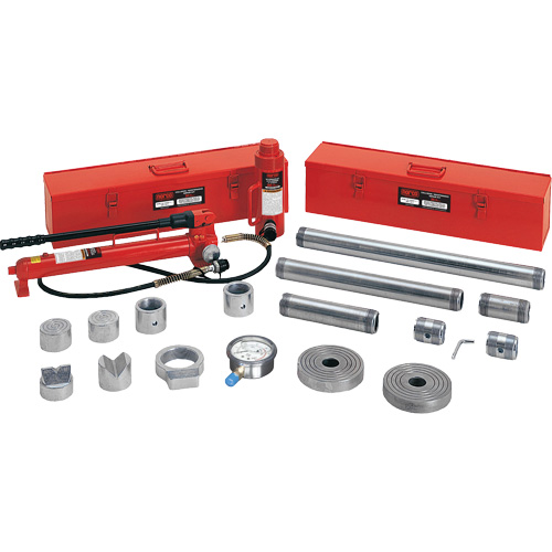 20-Ton Capacity Collision/Maintenance Repair Kit with Forged Adapters Planification Entrepots Molloy