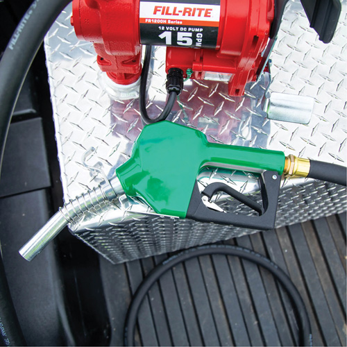Pistolet de distribution automatique vert pour essence Planification Entrepots Molloy