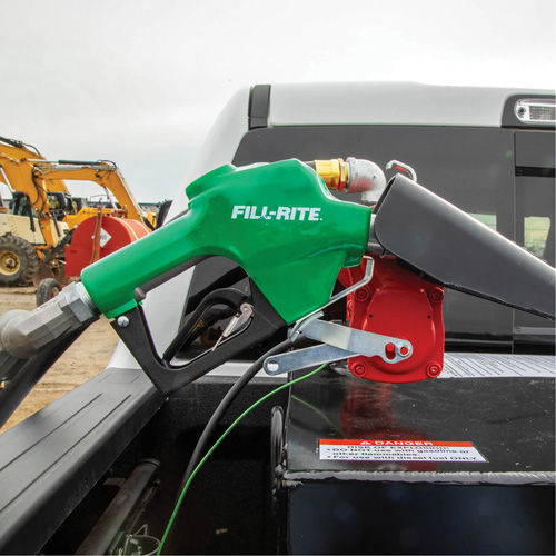 Pistolet de distribution automatique vert pour diesel Planification Entrepots Molloy