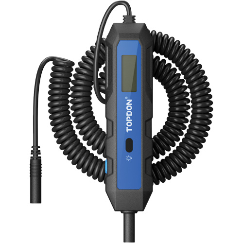 Testeur de circuit automobile CT100 avec test de charge, &eacute;cran ACL et alertes de polarit&eacute; Planification Entrepots Molloy